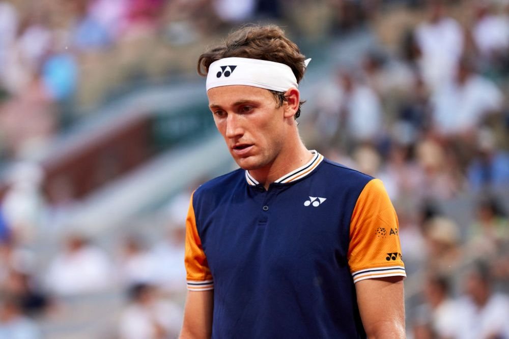 Djokovic a căzut de două ori, dar a câștigat primul set al finalei Roland Garros! Ruud, pierzător după 81 de minute_39