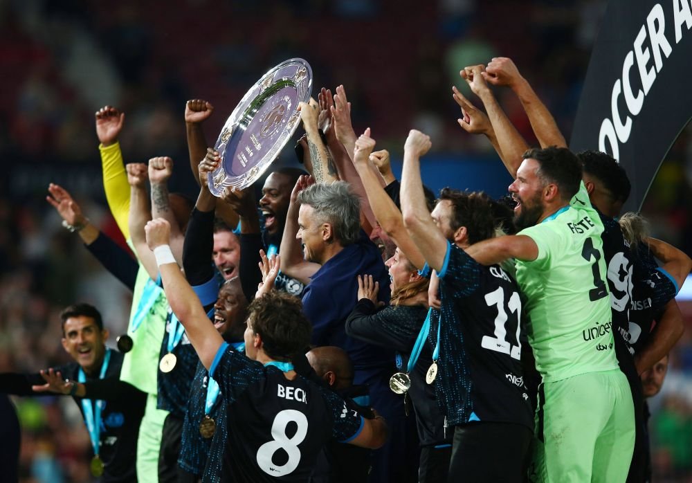 I Am Legend! Ce nume uriașe ale fotbalului au reintrat pe gazon pentru evenimentul Soccer Aid + gol înscris de Usain Bolt_4