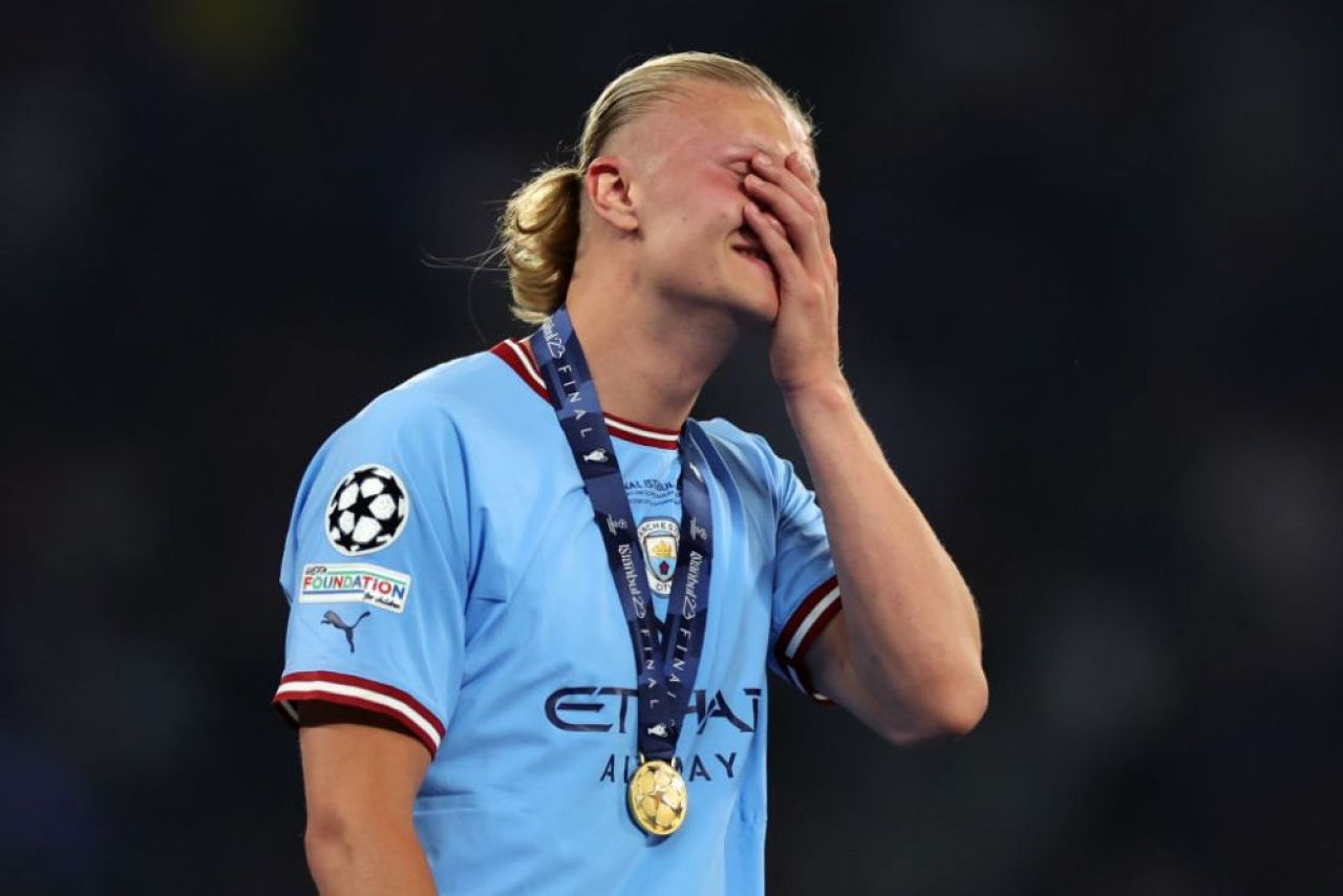 Cum a reacționat Erling Haaland după ce Thierry Henry i-a spus ce mai are de îmbunătățit la jocul său: