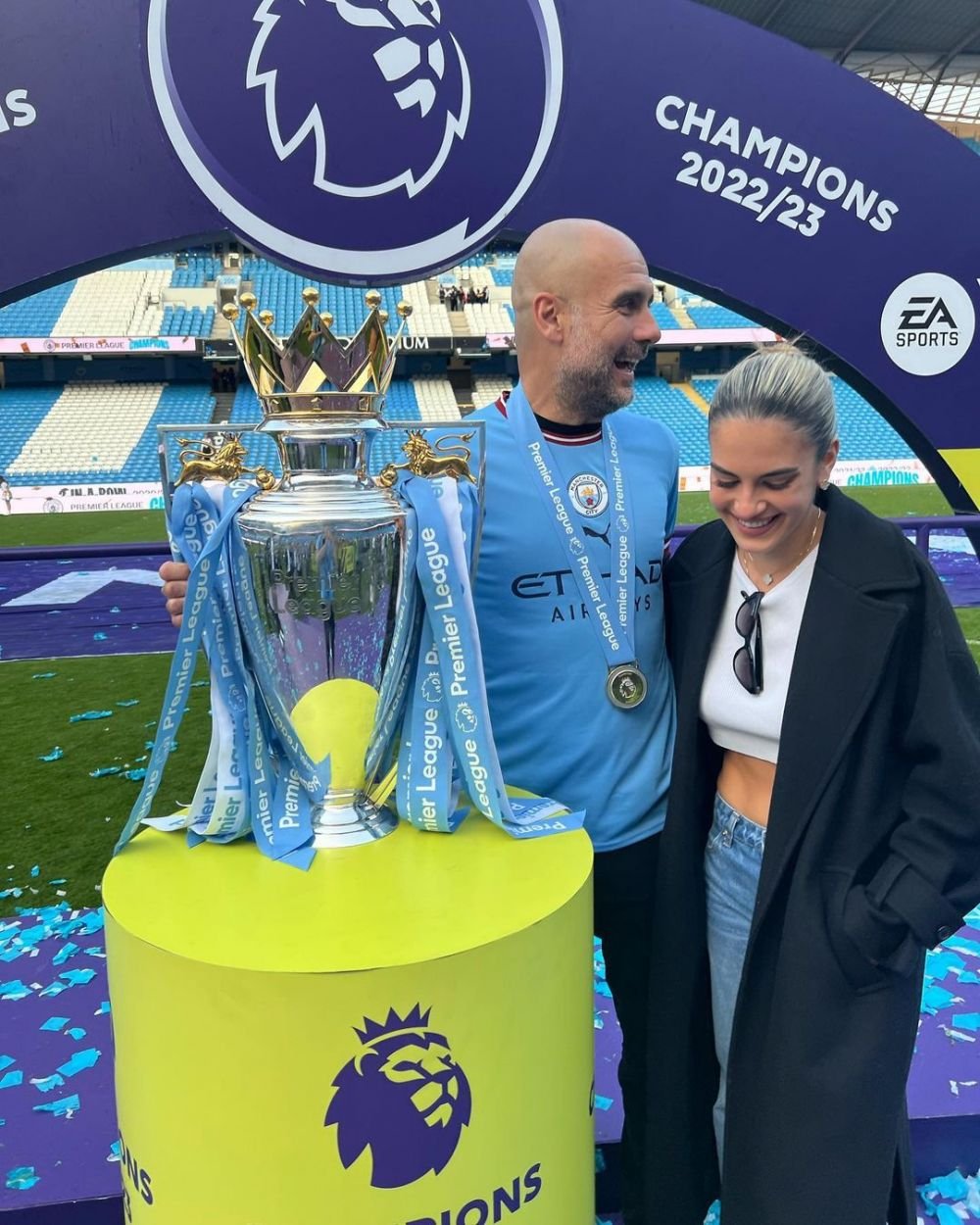 Imaginea 'secretă' cu Pep Guardiola după finala Champions League. Fiica sa a postat-o pe rețelele de socializare_5