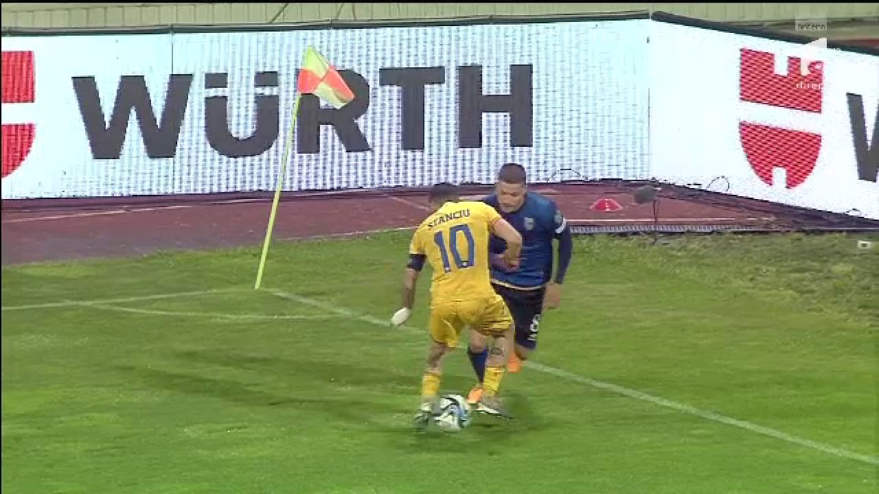 N-a înțeles nimic! Nicolae Stanciu, ridiculizat de un adversar în Kosovo - România_4