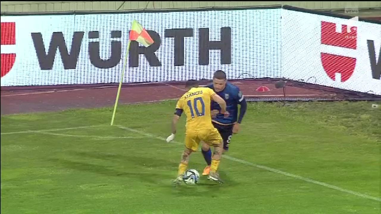 N-a înțeles nimic! Nicolae Stanciu, ridiculizat de un adversar în Kosovo - România_6