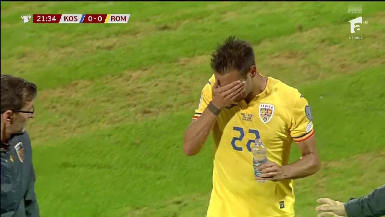 Ghinion pentru Iordănescu! Titularul s-a accidentat și a fost schimbat la jumătatea primei reprize _16