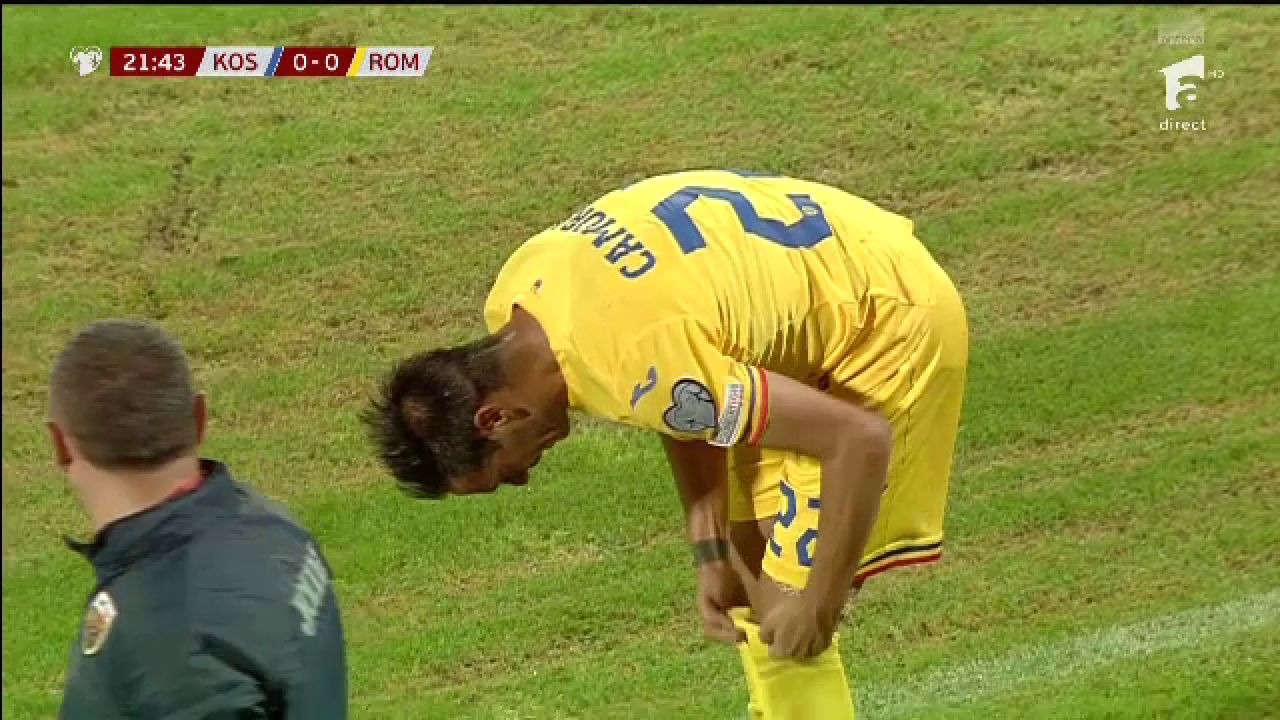 Ghinion pentru Iordănescu! Titularul s-a accidentat și a fost schimbat la jumătatea primei reprize _23