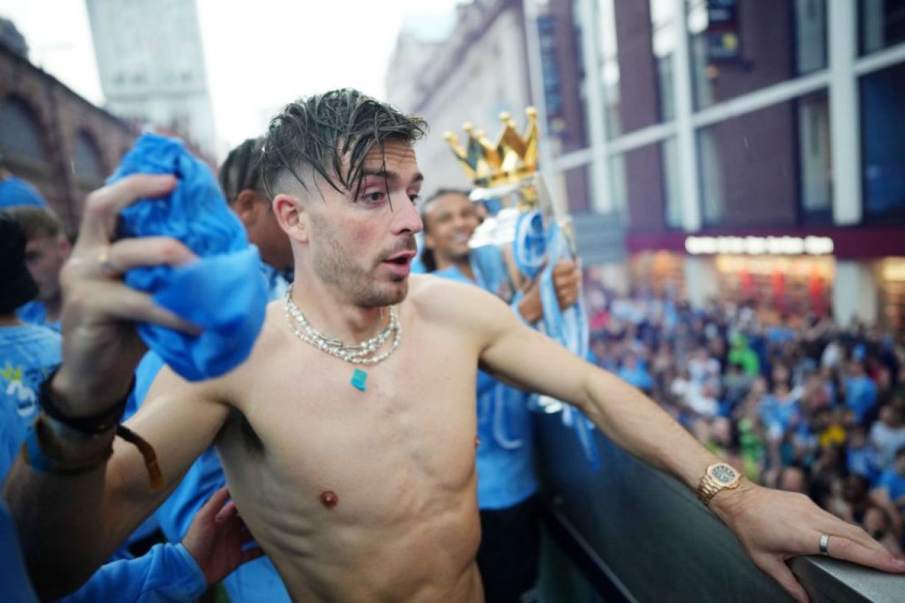 Jack Grealish, peste Erling Haaland! A purtat un ceas de trei ori mai scump decât al norvegianului la petrecerea lui City: cât valorează_2