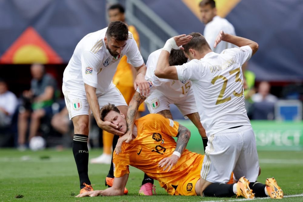 Olanda - Italia 2-3 | Campioana Europei, victorioasă în finala mică Nations League! Italienii au „tremurat” pe final _8