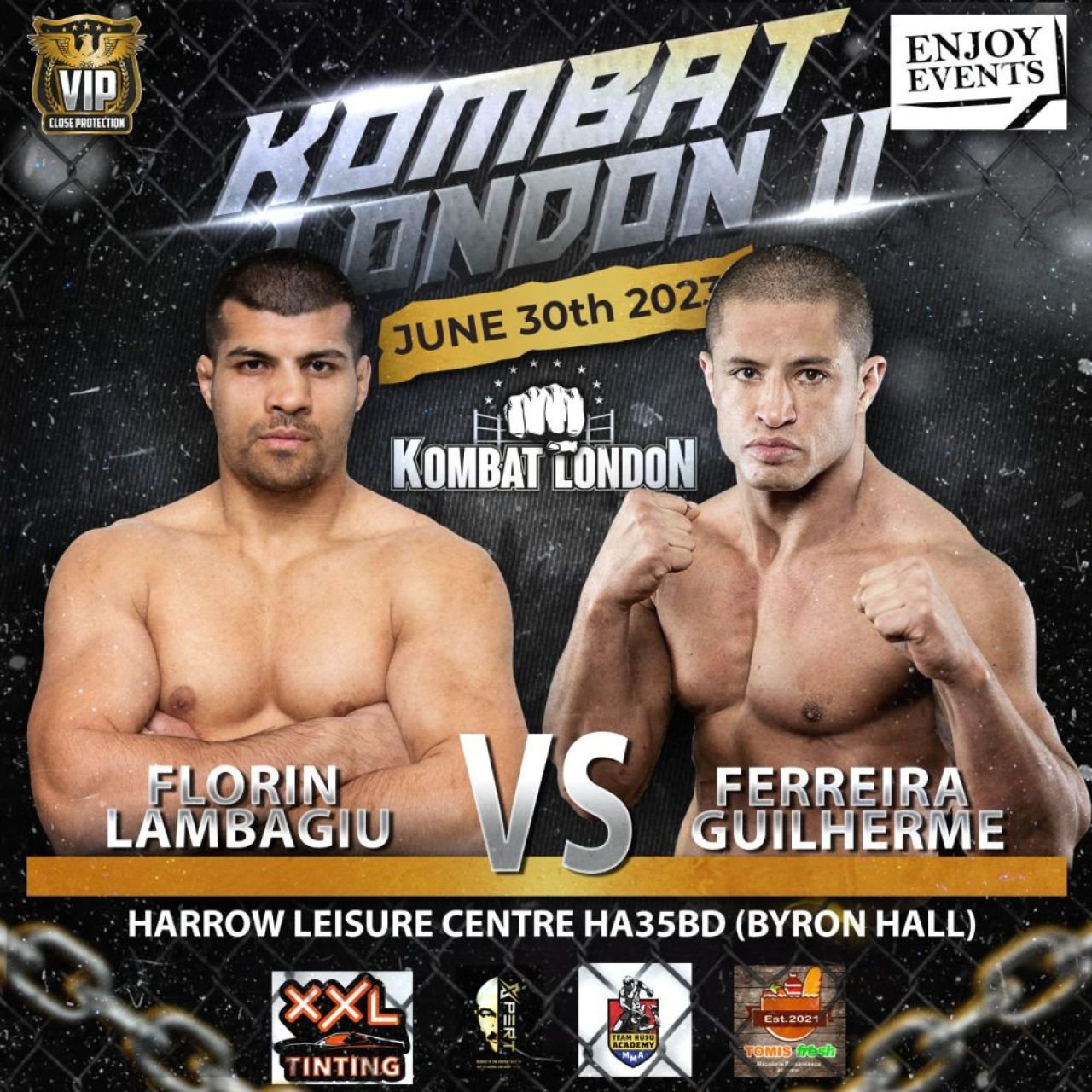 Peste 20 de luptători se bat pentru centură! Nume mondiale vor intra în ring la a doua ediție Kombat London_1