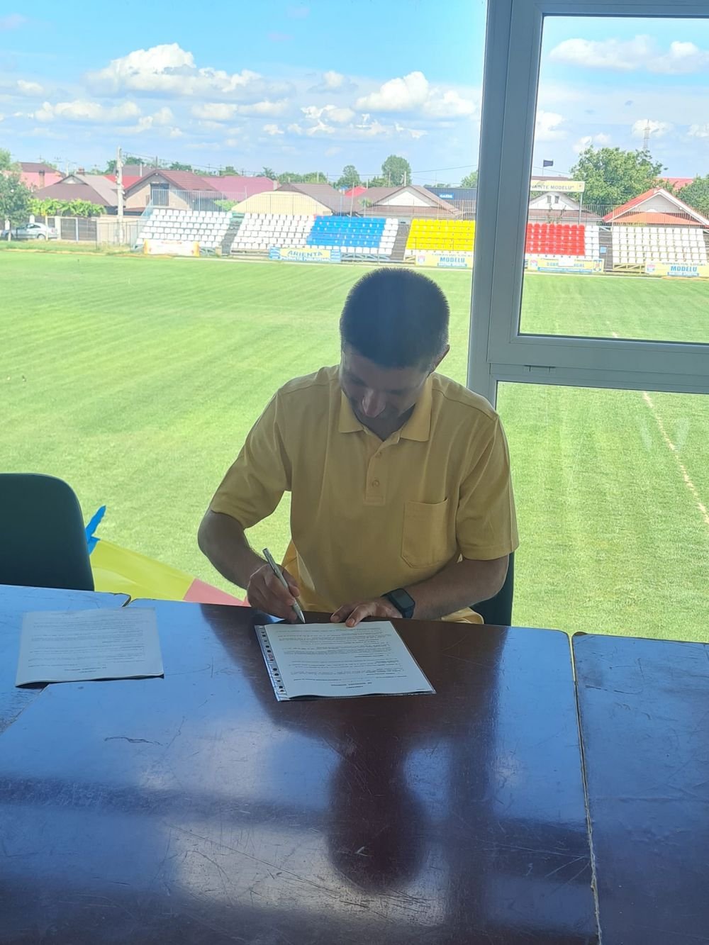Andrei Cristea a semnat și a fost prezentat oficial la noua sa echipă