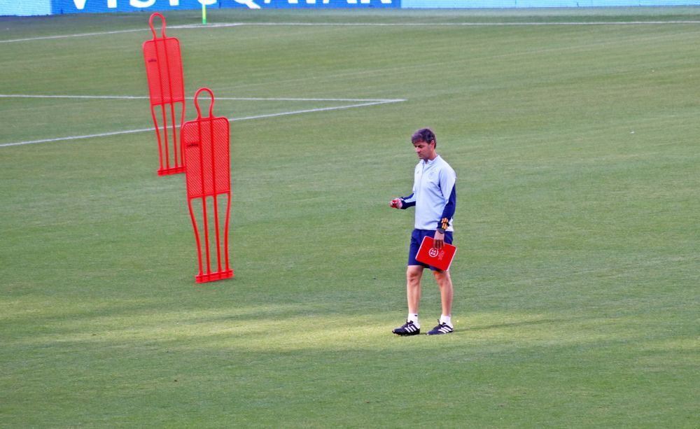Antrenorul Spaniei are amintiri plăcute cu românii la Atletico Madrid: