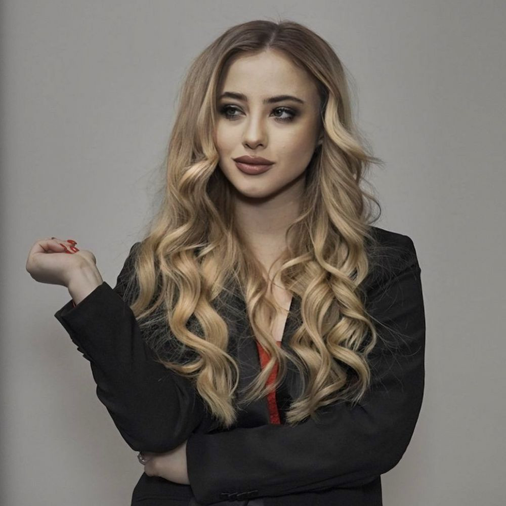 A fost talismanul Republicii Moldova în victoria cu Polonia! Olivia Cucoș, superba jurnalistă, a făcut spectacol la Chișinău_2