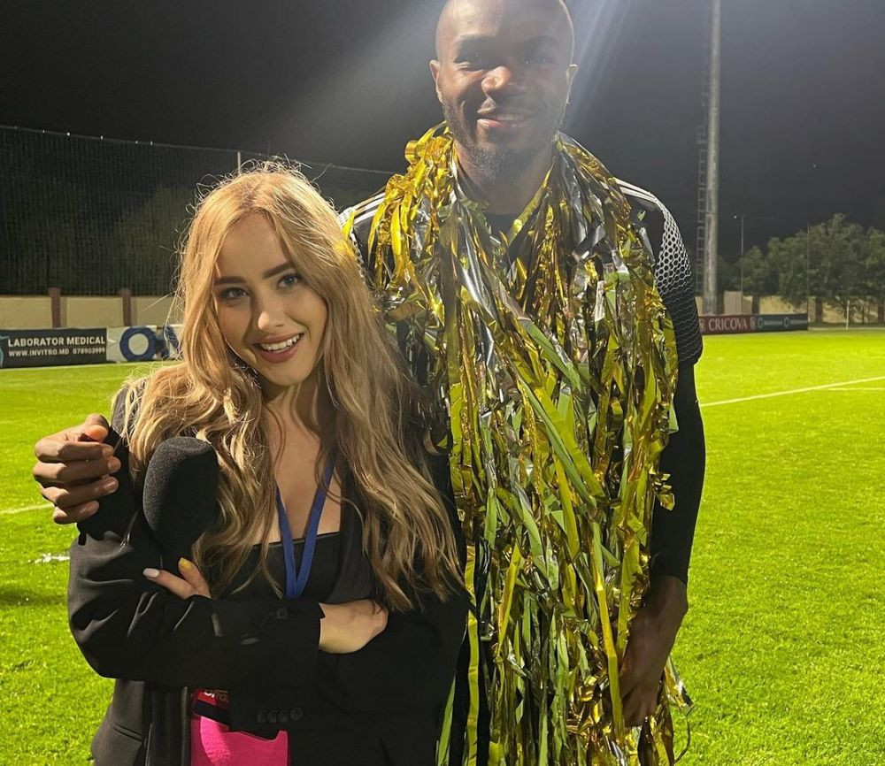 A fost talismanul Republicii Moldova în victoria cu Polonia! Olivia Cucoș, superba jurnalistă, a făcut spectacol la Chișinău_30