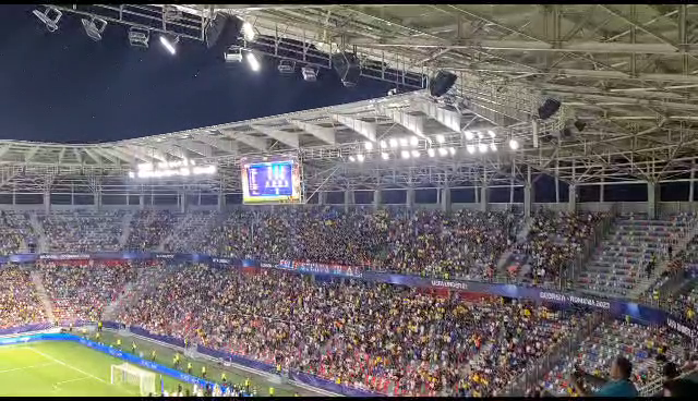 FRF, insultată la Rom&acirc;nia U21 - Spania U21! Ce a făcut galeria de la CSA Steaua
