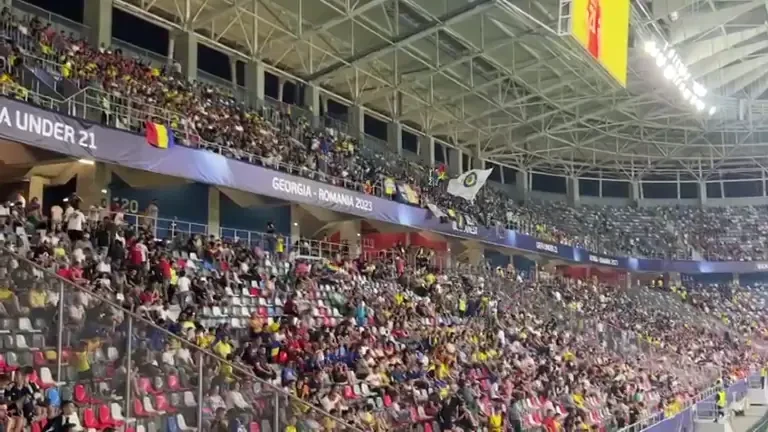 România U21 - Spania U21 | Fanii părăsesc stadionul în minutul 85
