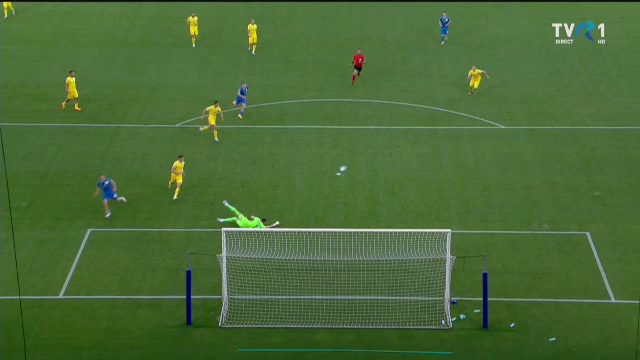 Ștefan Târnovanu, intervenție sclipitoare în România U21 - Ucraina U21! _16