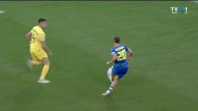Ștefan Târnovanu, intervenție sclipitoare în România U21 - Ucraina U21! _22