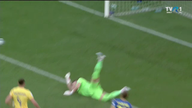 Ștefan Târnovanu, intervenție sclipitoare în România U21 - Ucraina U21! _25