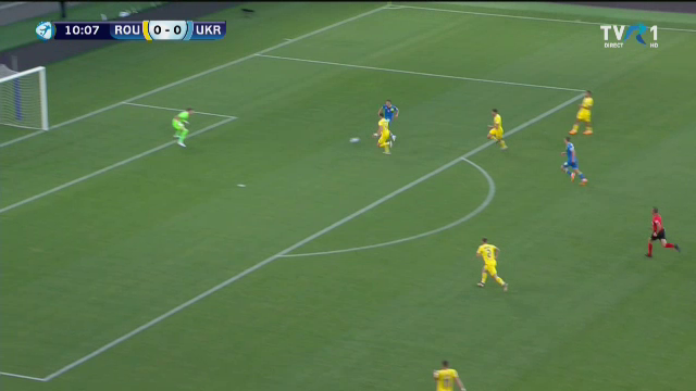Ștefan Târnovanu, intervenție sclipitoare în România U21 - Ucraina U21! _30