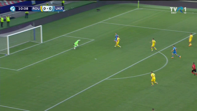 Ștefan Târnovanu, intervenție sclipitoare în România U21 - Ucraina U21! _32