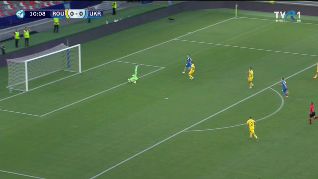 Ștefan Târnovanu, intervenție sclipitoare în România U21 - Ucraina U21! _33