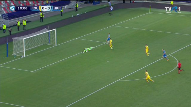 Ștefan Târnovanu, intervenție sclipitoare în România U21 - Ucraina U21! _35