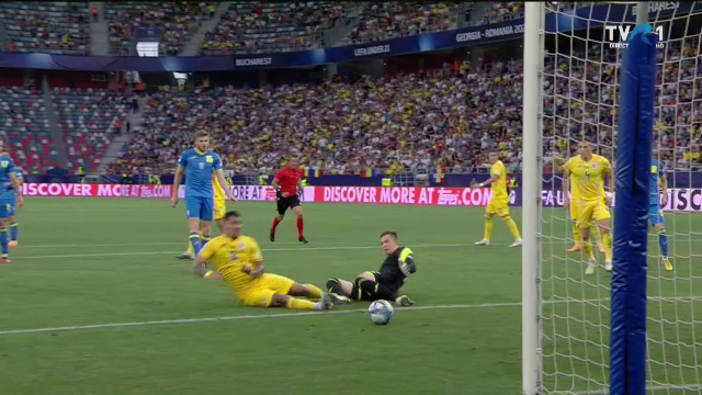 România U21 - Ucraina U21 | A fost penalty? ”Tricolorii” au protestat vehement, dar arbitrul nu a dat nimic_8