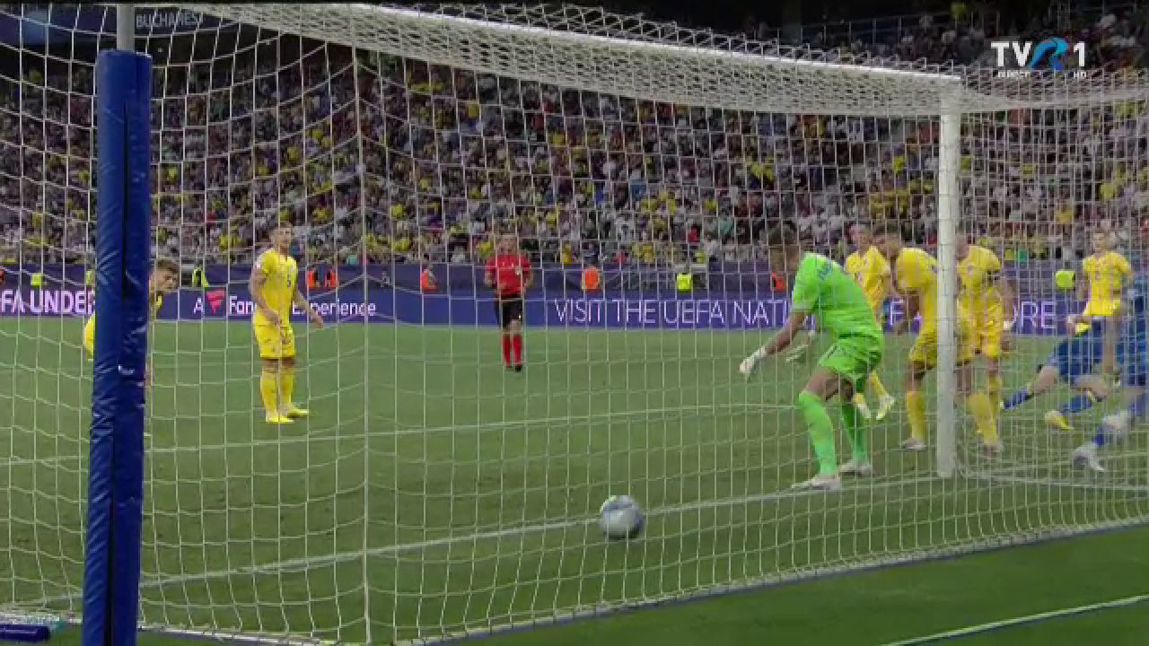 Autogolul care a decis România U21 - Ucraina U21 0-1. Victor Dican și-a băgat mingea în propria poartă_13