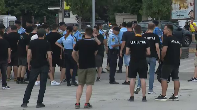 Incidente violente pe stadion la România - Ucraina, la EURO U21! Fanii din 