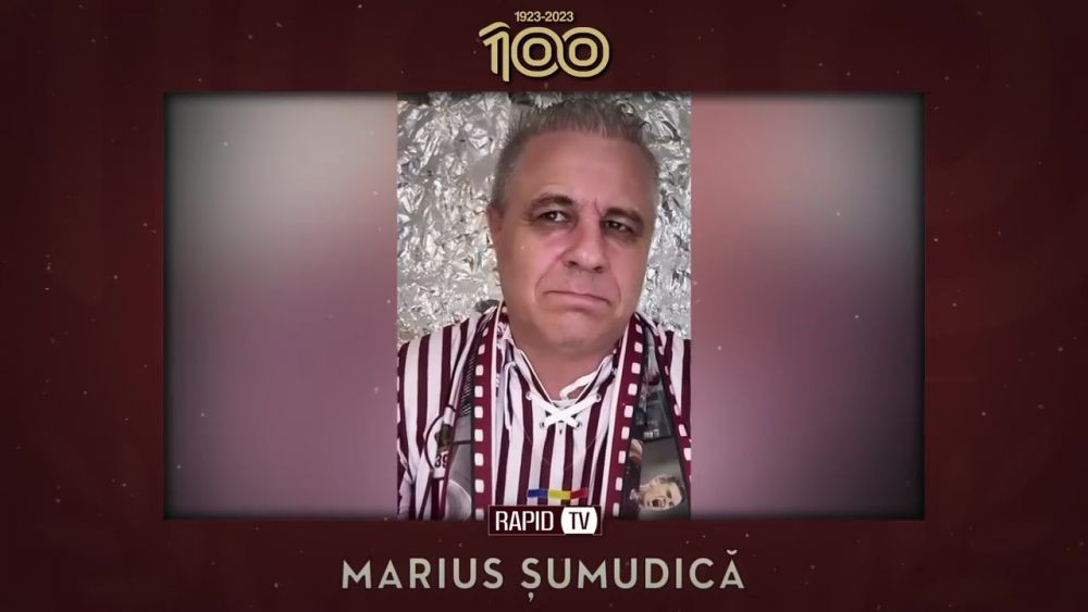 Șumudică s-a răzg&acirc;ndit și a trimis un mesaj la centenarul clubului Rapid: Vreau să urlu alături de voi!