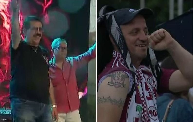 Farmecul din Giulești! Dan Ciotoi i-a făcut pe rapidiști să uite de ploaie și v&acirc;nt la petrecerea centenarului!&nbsp;