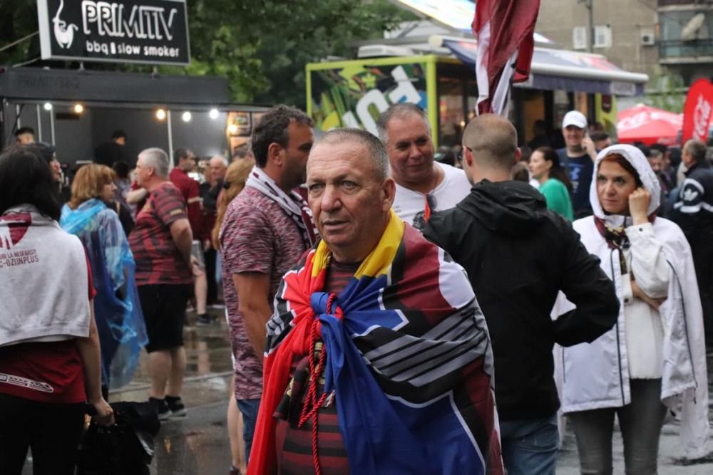 Farmecul din Giulești! Dan Ciotoi i-a făcut pe rapidiști să uite de ploaie și vânt la petrecerea centenarului! _8