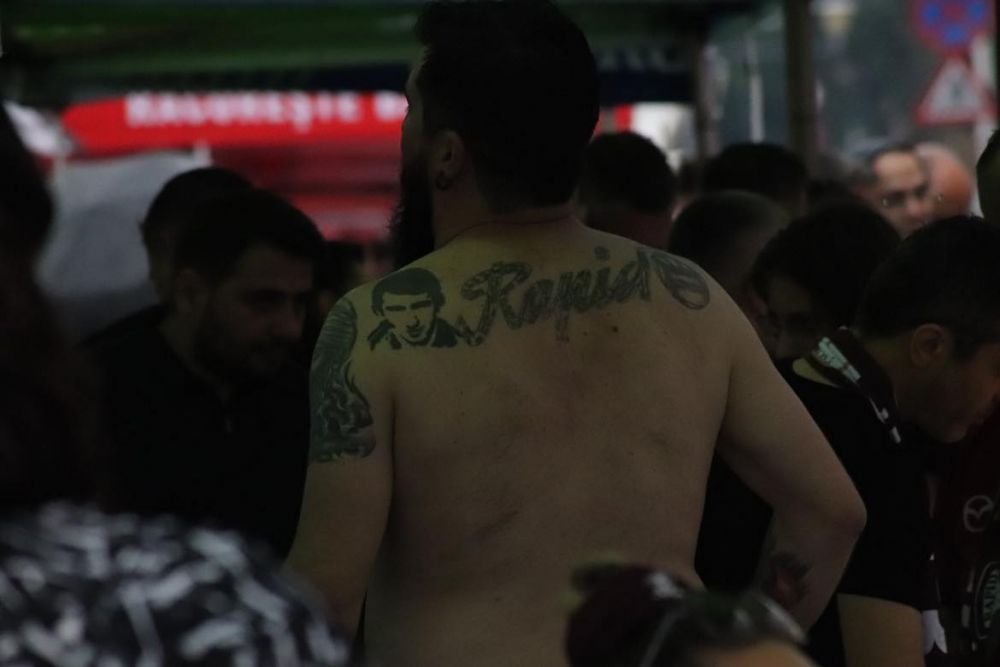 Farmecul din Giulești! Dan Ciotoi i-a făcut pe rapidiști să uite de ploaie și vânt la petrecerea centenarului! _14