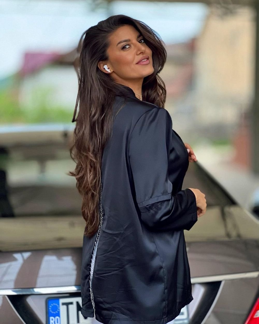 Iubita lui Marius Constantin, Miruna Lazea, a atras toate privirile la centenarul Rapidului! Cum au fost surprinși cei doi _9