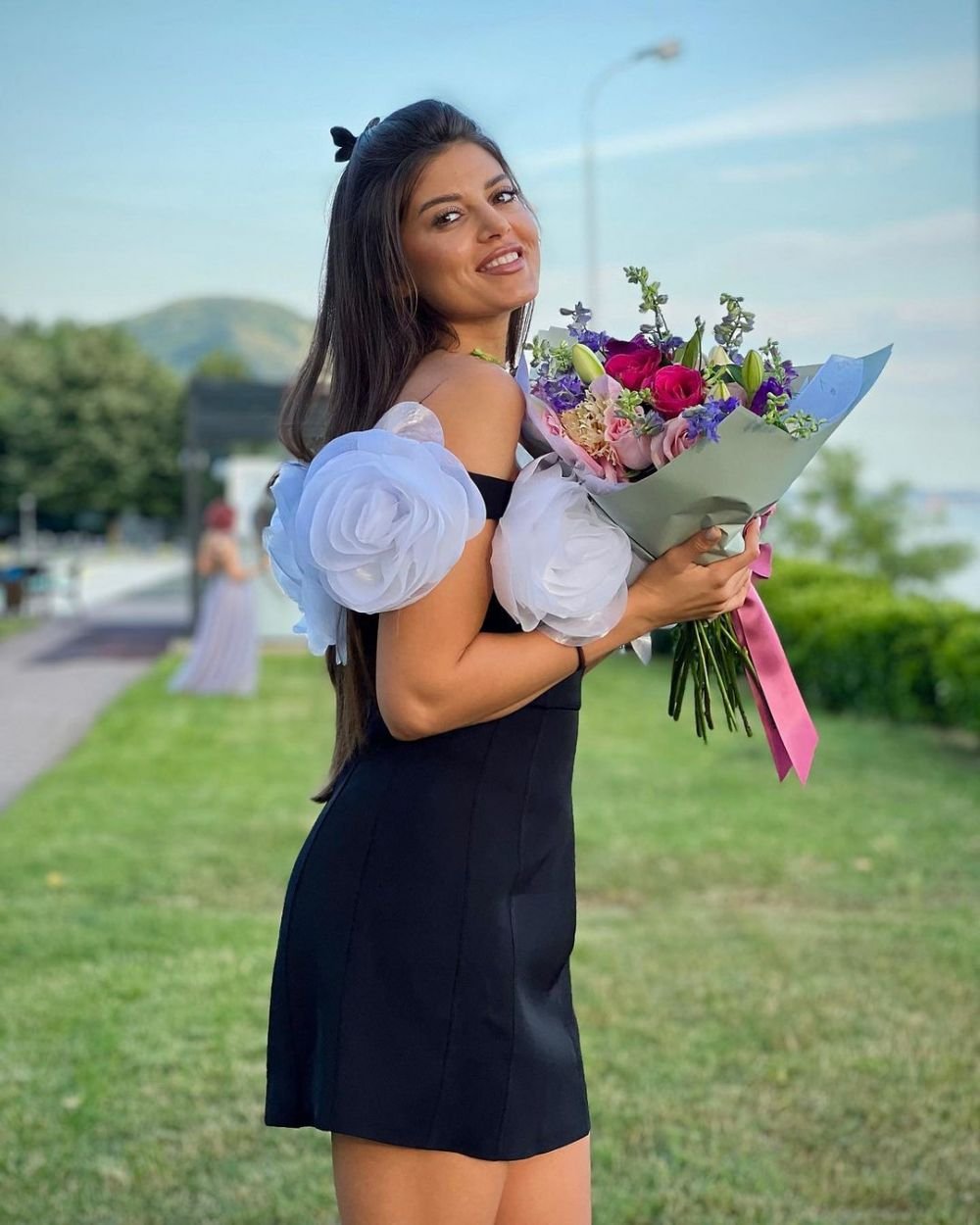Iubita lui Marius Constantin, Miruna Lazea, a atras toate privirile la centenarul Rapidului! Cum au fost surprinși cei doi _21