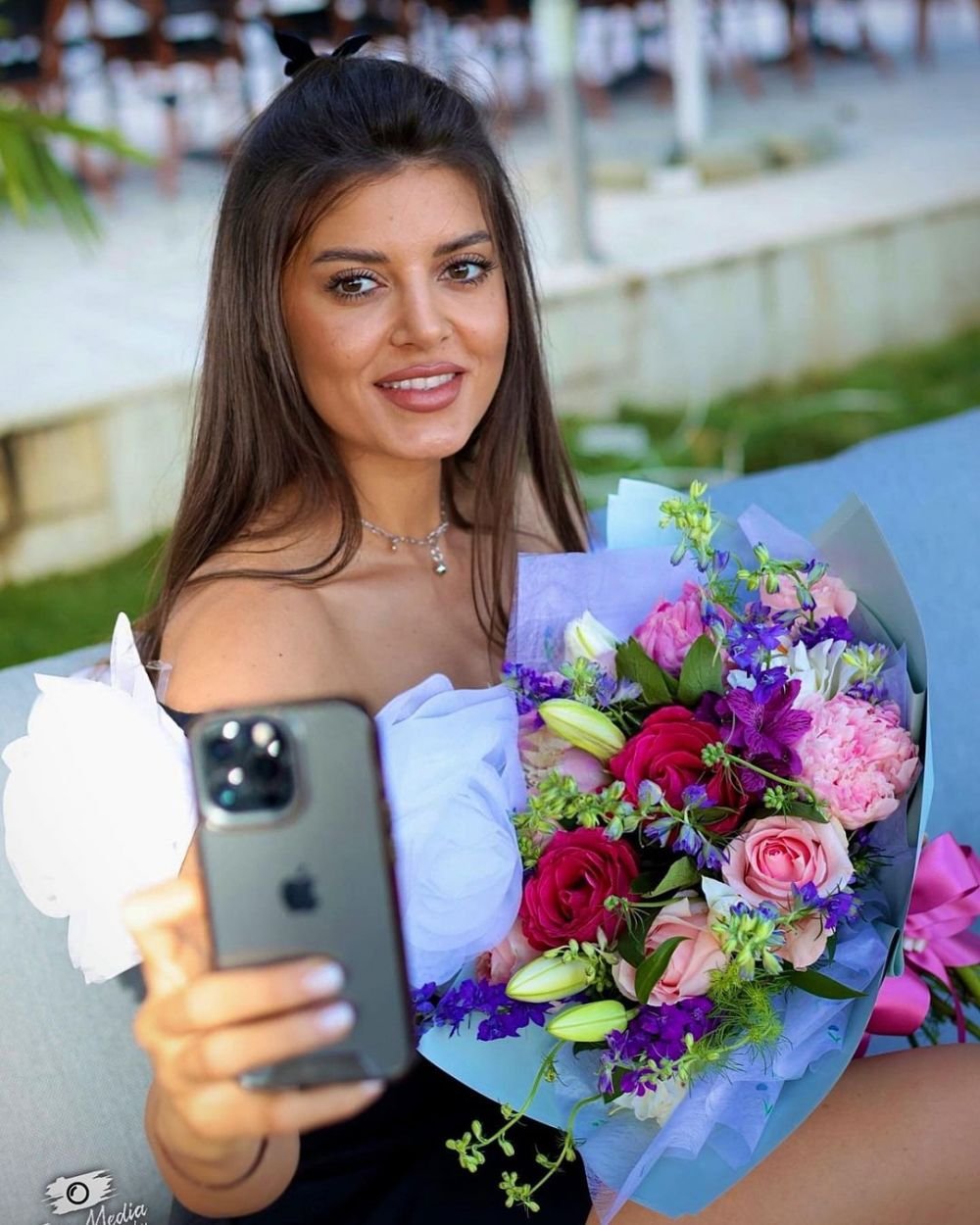 Iubita lui Marius Constantin, Miruna Lazea, a atras toate privirile la centenarul Rapidului! Cum au fost surprinși cei doi _24