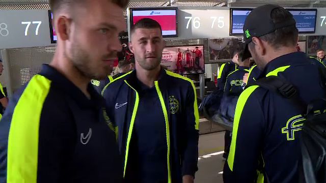 FCSB a plecat în cantonamentul din Țările de Jos. Imagini de pe aeroport cu Elias Charalambous&co_3