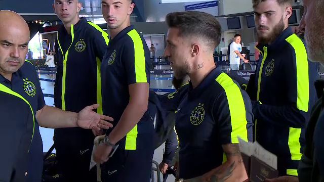 FCSB a plecat în cantonamentul din Țările de Jos. Imagini de pe aeroport cu Elias Charalambous&co_10