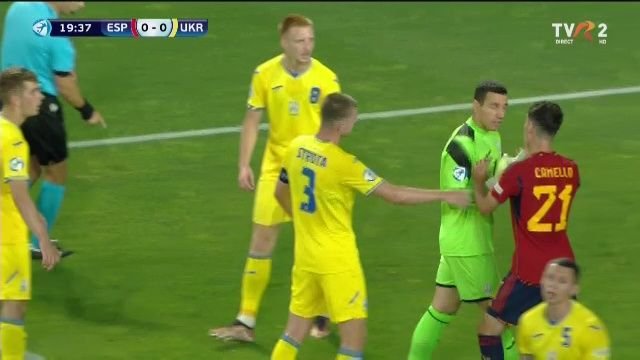 Controversă uriașă în Giulești, la Spania - Ucraina: 