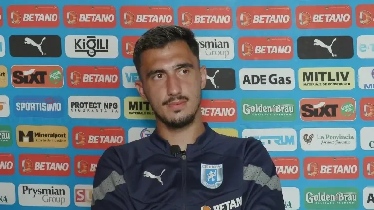 Declarațiile lui Andrei Ivan din cantonamentul Universității Craiova