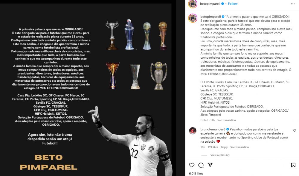 Fostul fotbalist al lui CFR Cluj cu 3 Campionate Mondiale jucate și 2 trofee Europa League câștigate s-a retras cu un mesaj emoționant!_2