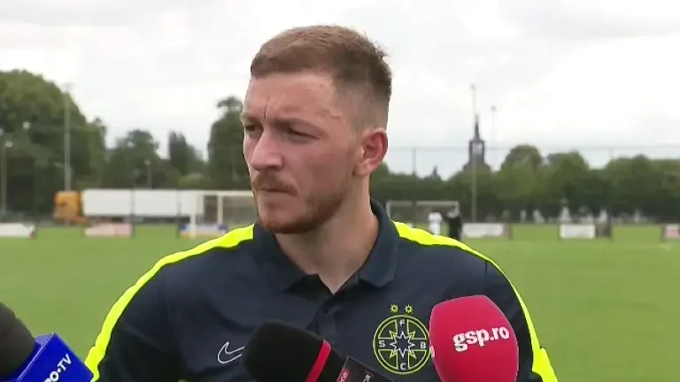 Declarațiile lui Ionuț Panț&icirc;ru după amicalul FCSB - Anderlecht 2-5 (01.07.2023)