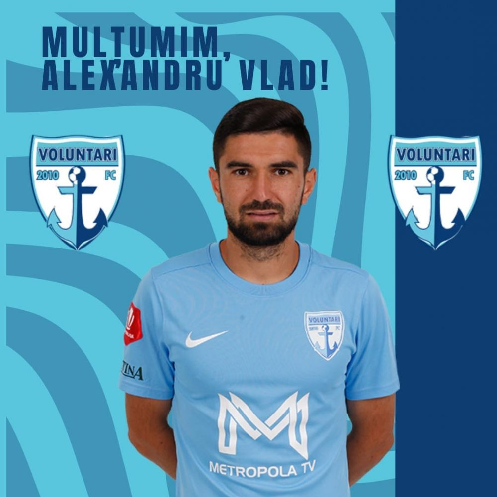 Fotbalistul rom&acirc;n cu finală de Europa League &icirc;n CV s-a despărțit de FC Voluntari!