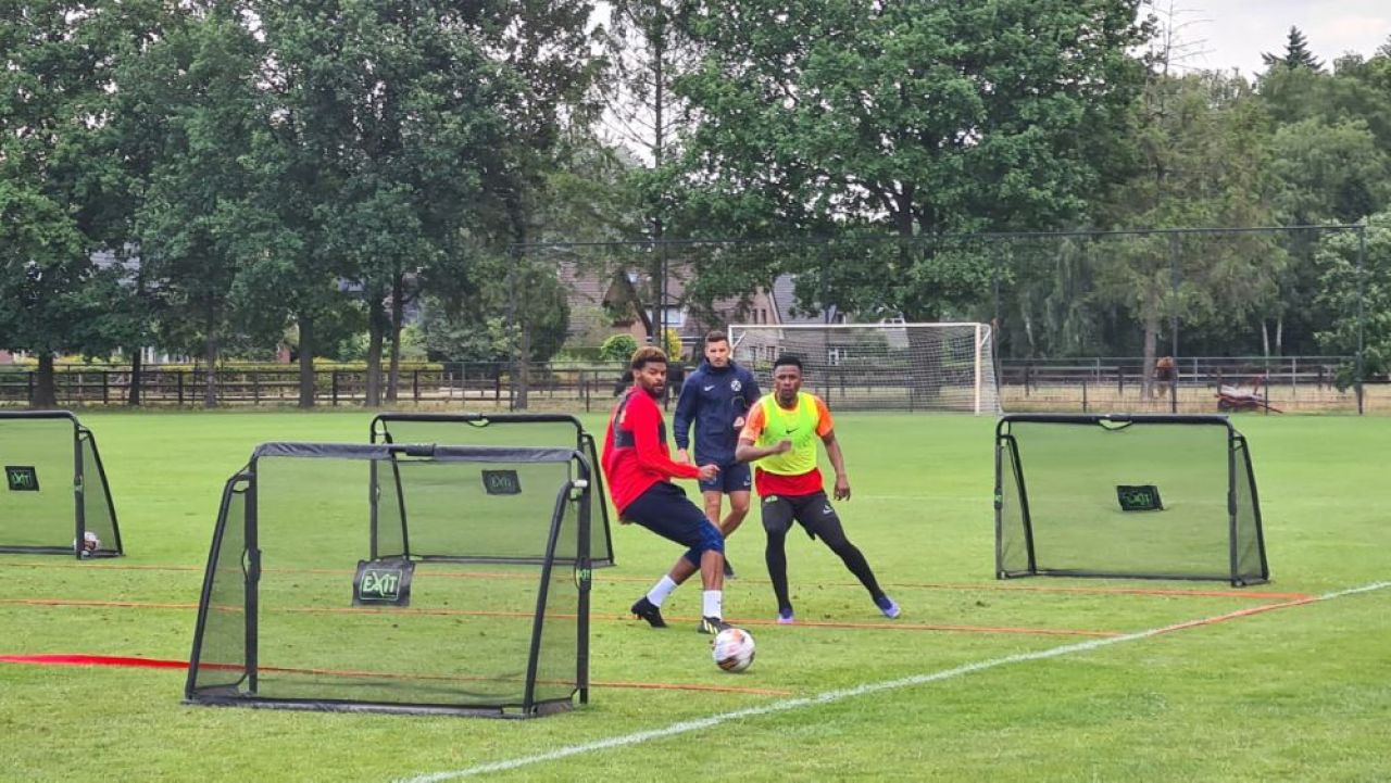 Cum s-a prezentat Ngezana la primul antrenament pentru FCSB_23