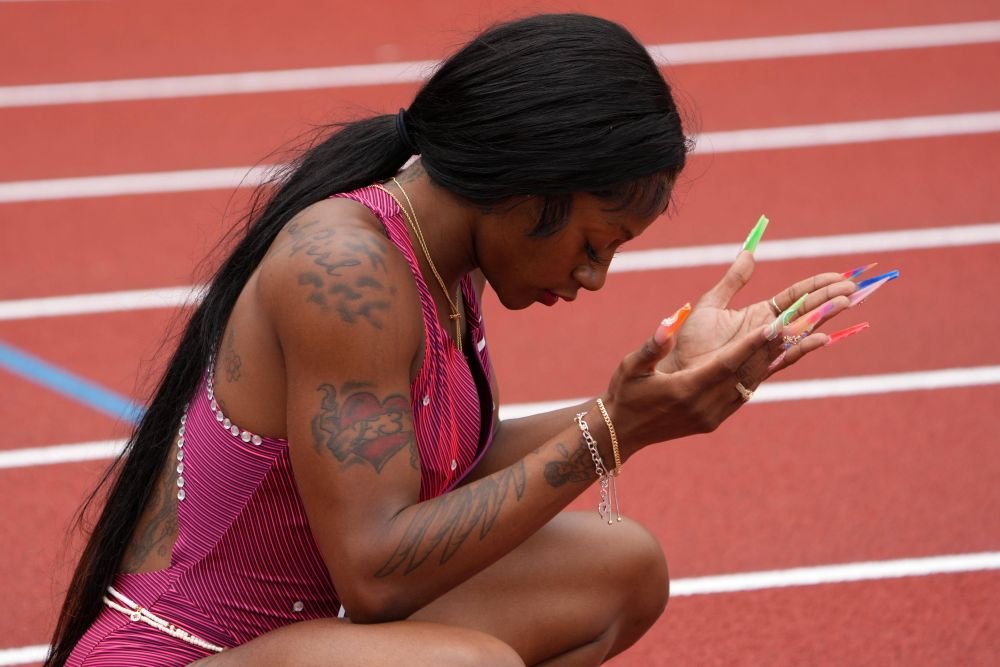 Extravaganta Sha'Carri Richardson a stabilit cea mai bună performanță mondială a sezonului la 100 de metri!_6