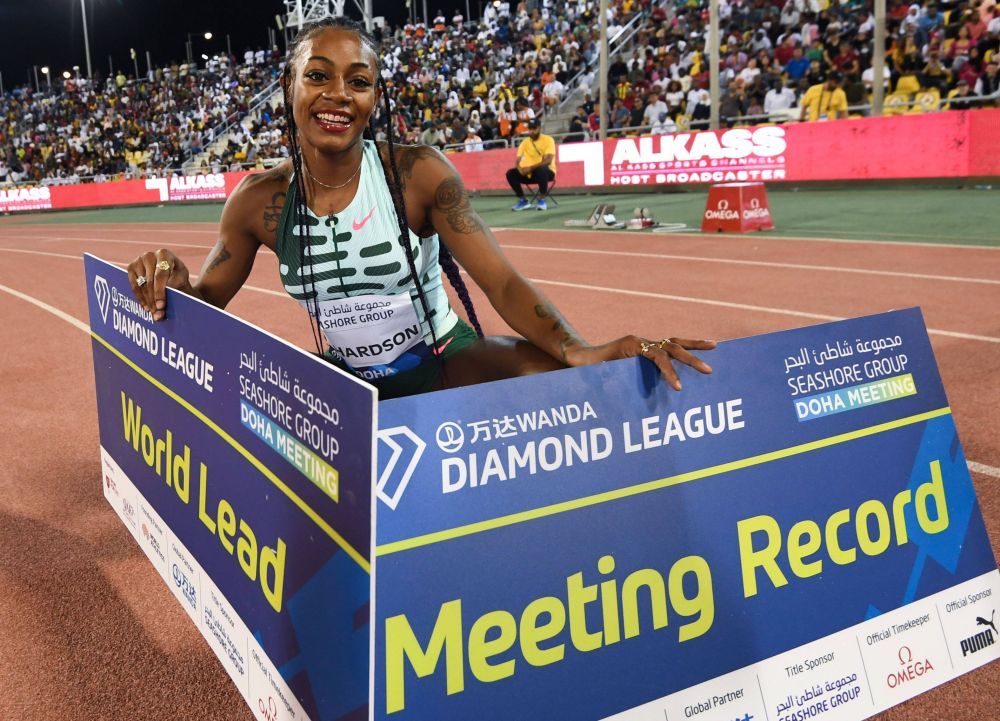 Extravaganta Sha'Carri Richardson a stabilit cea mai bună performanță mondială a sezonului la 100 de metri!_27