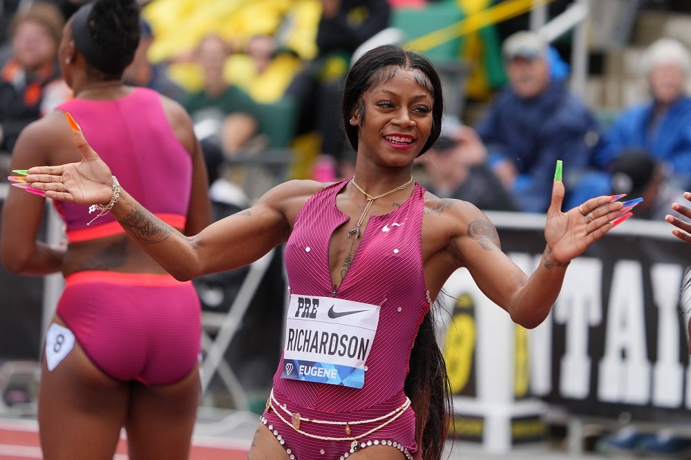 Excentrica Sha'Carri Richardson, ”regina” de la 100 m, întrecută de Gabby Thomas, care a stabilit cea mai bună performanță a sezonului la 200 m!_10
