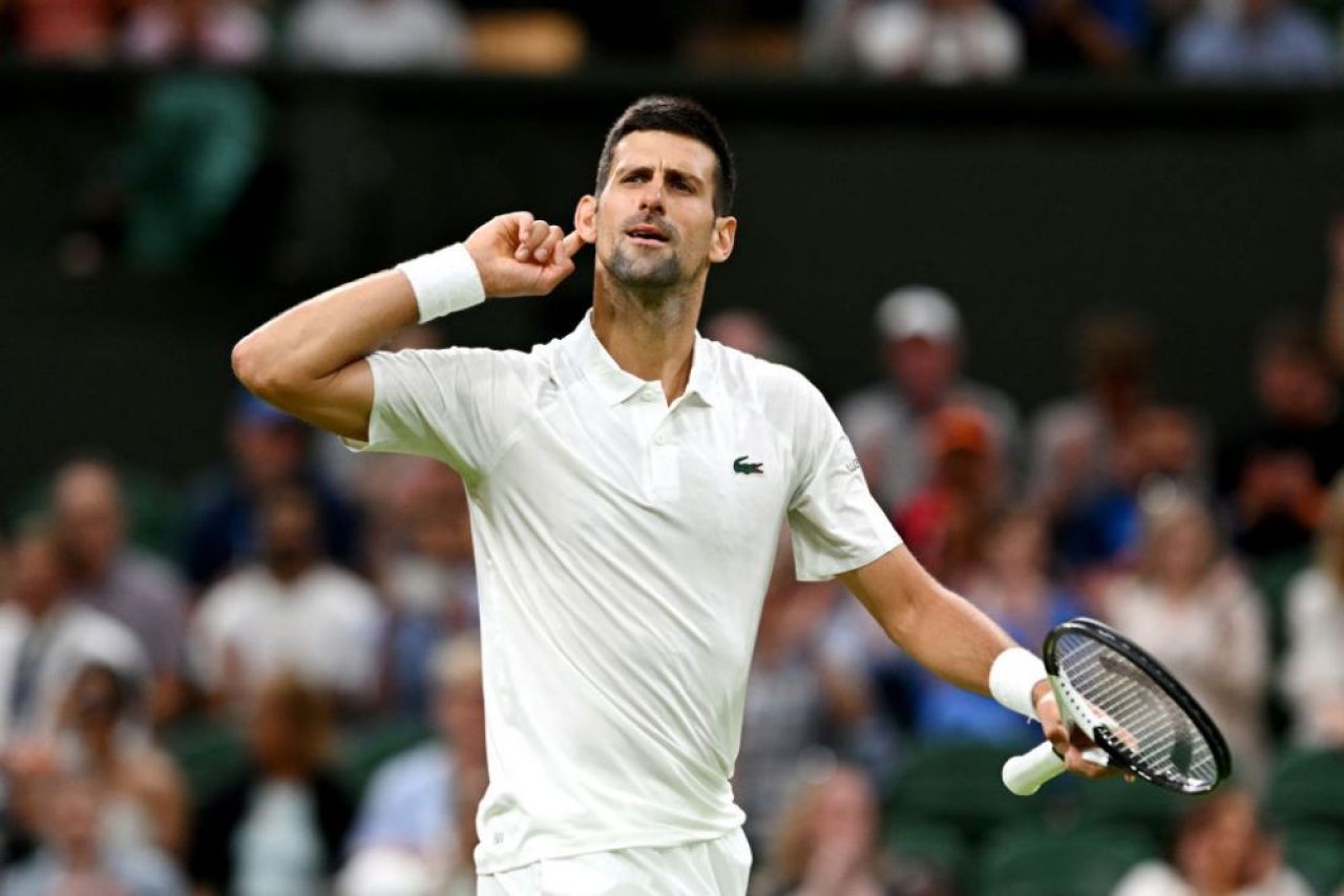 Djokovic nu tremură! Îl bate pe Rublev în patru seturi și rămâne neînvins pe Terenul Central de la Wimbledon, de peste 10 ani_5