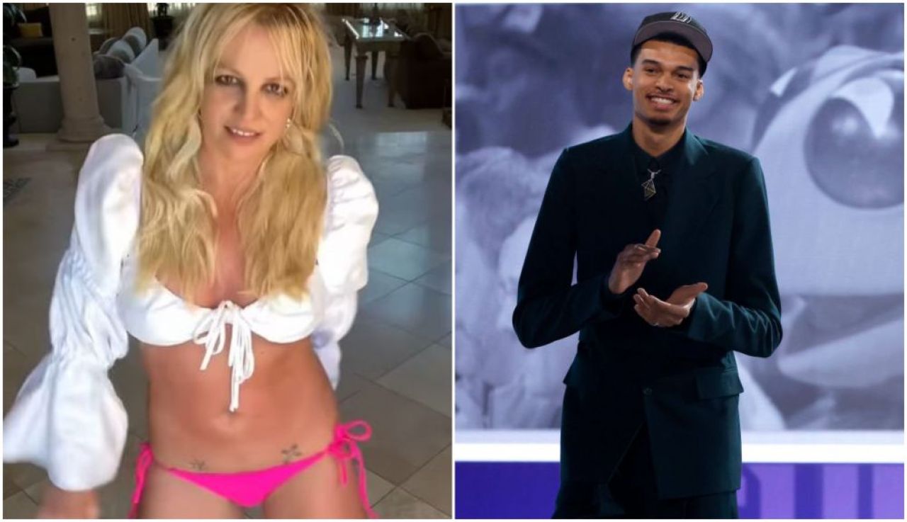 Britney Spears a răbufnit după ce a fost lovită de bodyguard-ul lui Wembanyama! Spune că a fost doborâtă la pământ, dar imaginile arată altceva _14