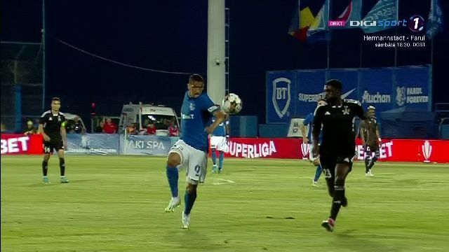 Rivaldinho a cerut intervenția VAR după ce golul său nu a fost validat în Farul - Sheriff. Ce arată reluările_4