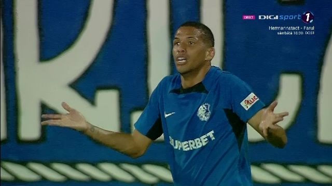 Rivaldinho a cerut intervenția VAR după ce golul său nu a fost validat în Farul - Sheriff. Ce arată reluările_9