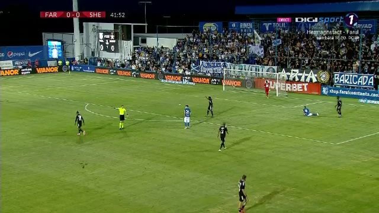 Rivaldinho a cerut intervenția VAR după ce golul său nu a fost validat în Farul - Sheriff. Ce arată reluările_10